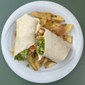 Wrap crousti poulet / Potatoes