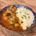 Sauté de veau aux olives