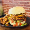 Cheddar Chicken Burger