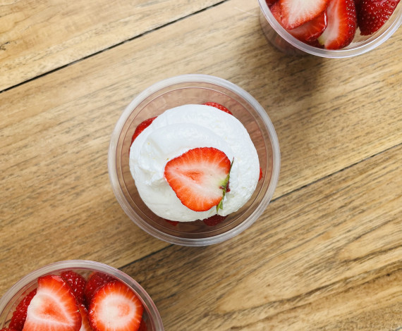 Fraises au sucre